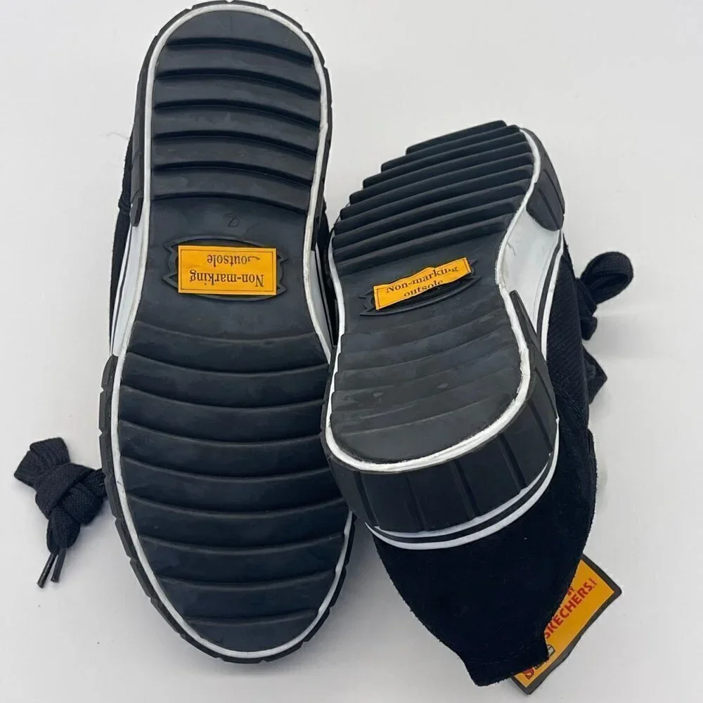 Skechers Vintage Y2K Platform Jammers Black Women’s 8 / Men’s 10 New No Box